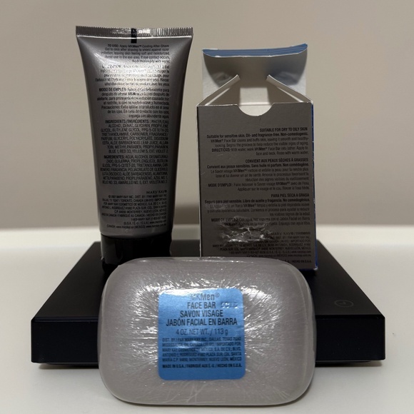 Mary Kay MKMen Face Bar 4 Oz + Cooling After Shave Gel 2.5 Oz NOS Discontinued - Picture 3 of 7